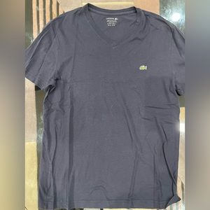 Lacoste Navy V-neck